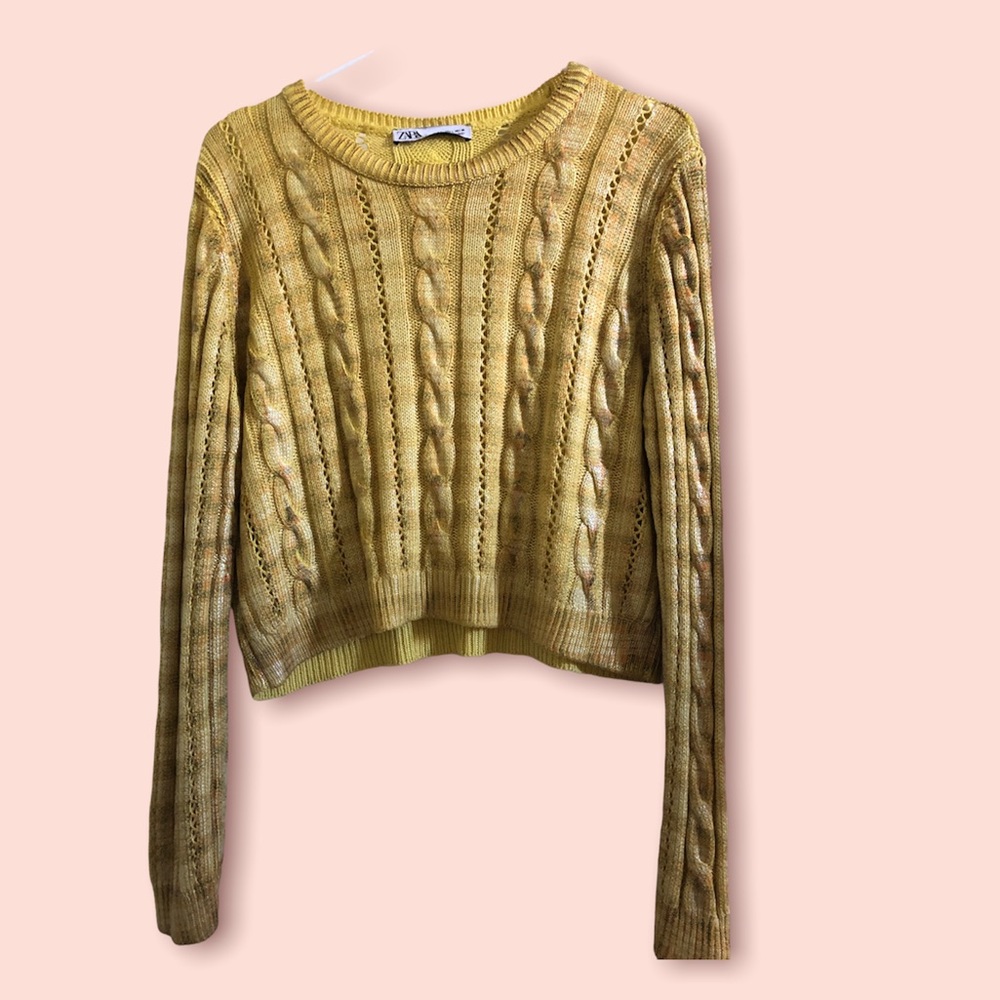 Zara belly sweater